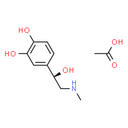 ChemSpider 2D Image | EPINEPHRINE ACETATE | C11H17NO5
