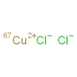 ChemSpider 2D Image | (~67~Cu)Copper(2+) dichloride | Cl267Cu