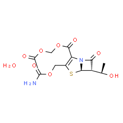 ChemSpider 2D Image | RITIPENEM ACOXIL MONOHYDRATE | C13H18N2O9S