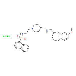ChemSpider 2D Image | FR-226928 | C31H43Cl2N3O3S