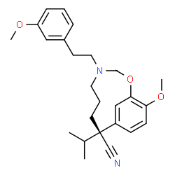 ChemSpider 2D Image | (+)-devapamil | C26H36N2O3