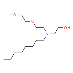 ChemSpider 2D Image | PEG-3 CAPRYLAMINE | C14H31NO3