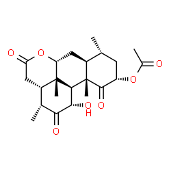 ChemSpider 2D Image | AMAROLIDE 2-ACETATE | C22H30O7