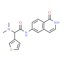 ChemSpider 2D Image | verosudil | C17H17N3O2S
