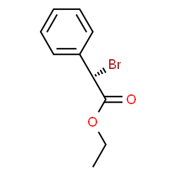 ChemSpider 2D Image | Ethyl (2S)-bromo(phenyl)acetate | C10H11BrO2