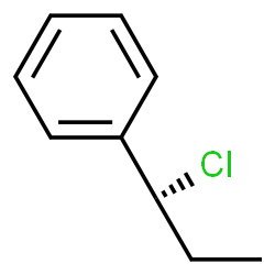 ChemSpider 2D Image | [(1S)-1-Chloropropyl]benzene | C9H11Cl