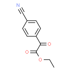 ChemSpider 2D Image | Ethyl 4-cyanobenzoylformate | C11H9NO3