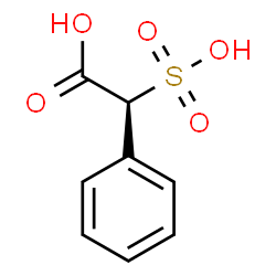 ChemSpider 2D Image | (2S)-Phenyl(sulfo)acetic acid | C8H8O5S