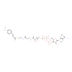 ChemSpider 2D Image | 4-(N,N-DIMETHYLAMINO)CINNAMOYL-COA | C32H47N8O17P3S