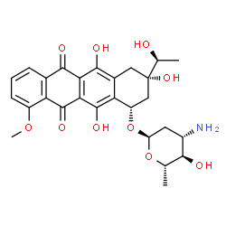 ChemSpider 2D Image | Daunorubicinol | C27H31NO10