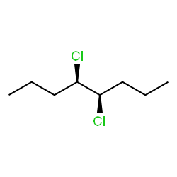 ChemSpider 2D Image | (l)-4,5-Dichlorooctane | C8H16Cl2