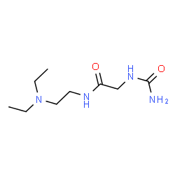 ChemSpider 2D Image | N~2~-Carbamoyl-N-[2-(diethylamino)ethyl]glycinamide | C9H20N4O2