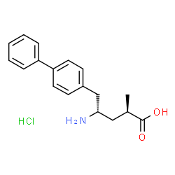 ChemSpider 2D Image | (2R,4S)-4-Amino-5-(4-biphenylyl)-2-methylpentanoic acid hydrochloride (1:1) | C18H22ClNO2
