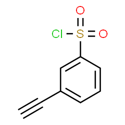 ChemSpider 2D Image | 3-Ethynylbenzenesulfonyl chloride | C8H5ClO2S