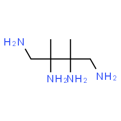 ChemSpider 2D Image | 2,3-Dimethyl-1,2,3,4-butanetetramine | C6H18N4