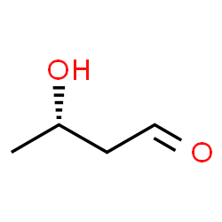 ChemSpider 2D Image | (3S)-3-Hydroxybutanal | C4H8O2