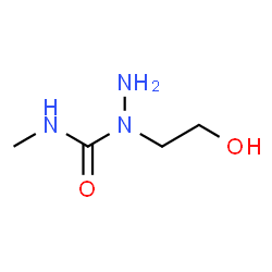 ChemSpider 2D Image | 1-(2-Hydroxyethyl)-N-methylhydrazinecarboxamide | C4H11N3O2