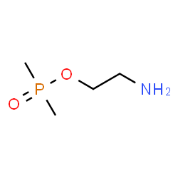 ChemSpider 2D Image | 2-Aminoethyl dimethylphosphinate | C4H12NO2P