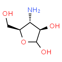 ChemSpider 2D Image | 3-Amino-3-deoxy-L-arabinofuranose | C5H11NO4