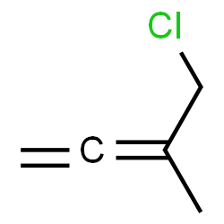 ChemSpider 2D Image | 4-Chloro-3-methyl-1,2-butadiene | C5H7Cl