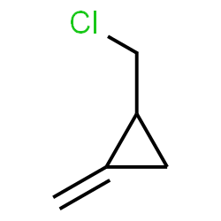 ChemSpider 2D Image | 1-(Chloromethyl)-2-methylenecyclopropane | C5H7Cl