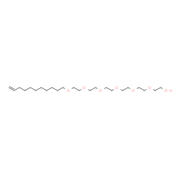 ChemSpider 2D Image | 3,6,9,12,15,18-Hexaoxanonacos-28-en-1-ol | C23H46O7