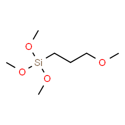 ChemSpider 2D Image | Trimethoxy(3-methoxypropyl)silane | C7H18O4Si