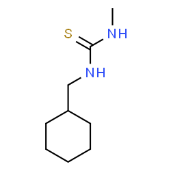 ChemSpider 2D Image | 1-(Cyclohexylmethyl)-3-methylthiourea | C9H18N2S