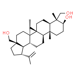 ChemSpider 2D Image | (3beta)-Lup-20(29)-ene-3,23,28-triol | C30H50O3