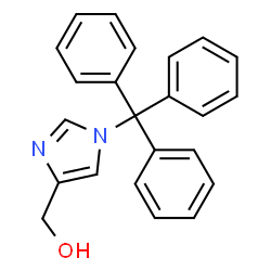 ChemSpider 2D Image | 1-Trityl-imidozole-4-methanol | C23H20N2O