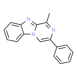 ChemSpider 2D Image | 1-Methyl-3-phenylpyrazino[1,2-a]benzimidazole | C17H13N3