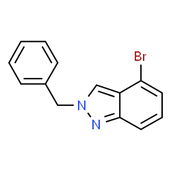 ChemSpider 2D Image | 2-Benzyl-4-bromo-2H-indazole | C14H11BrN2