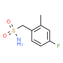 ChemSpider 2D Image | 1-(4-Fluoro-2-methylphenyl)methanesulfonamide | C8H10FNO2S