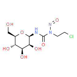 ChemSpider 2D Image | N-[(2-Chloroethyl)(nitroso)carbamoyl]-beta-D-mannopyranosylamine | C9H16ClN3O7