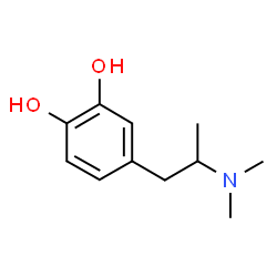 ChemSpider 2D Image | 4-[2-(Dimethylamino)propyl]-1,2-benzenediol | C11H17NO2