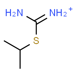 ChemSpider 2D Image | Amino(isopropylsulfanyl)methaniminium | C4H11N2S