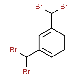ChemSpider 2D Image | 1,3-Bis(dibromomethyl)benzene | C8H6Br4