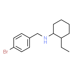 ChemSpider 2D Image | N-(4-Bromobenzyl)-2-ethylcyclohexanamine | C15H22BrN
