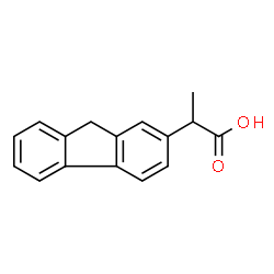 ChemSpider 2D Image | Cicloprofen | C16H14O2