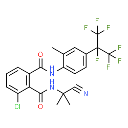 ChemSpider 2D Image | cyhalodiamide | C22H17ClF7N3O2