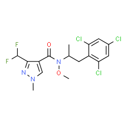 ChemSpider 2D Image | pydiflumetofen | C16H16Cl3F2N3O2