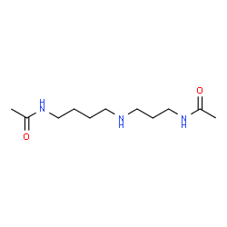 ChemSpider 2D Image | N-{3-[(4-Acetamidobutyl)amino]propyl}acetamide | C11H23N3O2