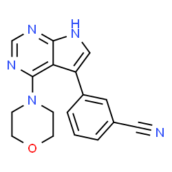 ChemSpider 2D Image | PF-06447475 | C17H15N5O