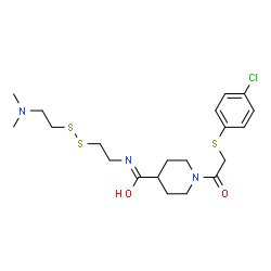 ChemSpider 2D Image | 6H05 | C20H30ClN3O2S3