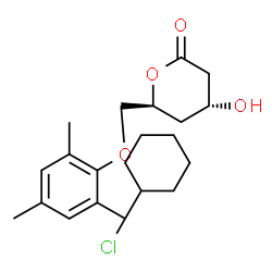 ChemSpider 2D Image | compound 4rr [PMID: 1656041] | C21H29ClO4