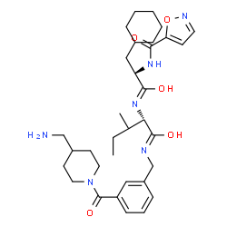 ChemSpider 2D Image | GB110 | C33H48N6O5