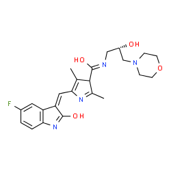 ChemSpider 2D Image | SU-14813 | C23H27FN4O4
