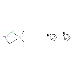 ChemSpider 2D Image | Tebbe's reagent | C13H18AlClTi