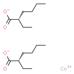 ChemSpider 2D Image | Cobalt(2+) bis[(2S)-2-ethylhexanoate] | C16H30CoO4