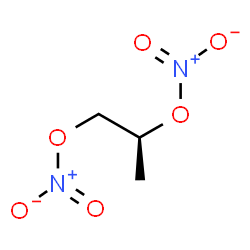 ChemSpider 2D Image | (2R)-1,2-Propanediyl dinitrate | C3H6N2O6